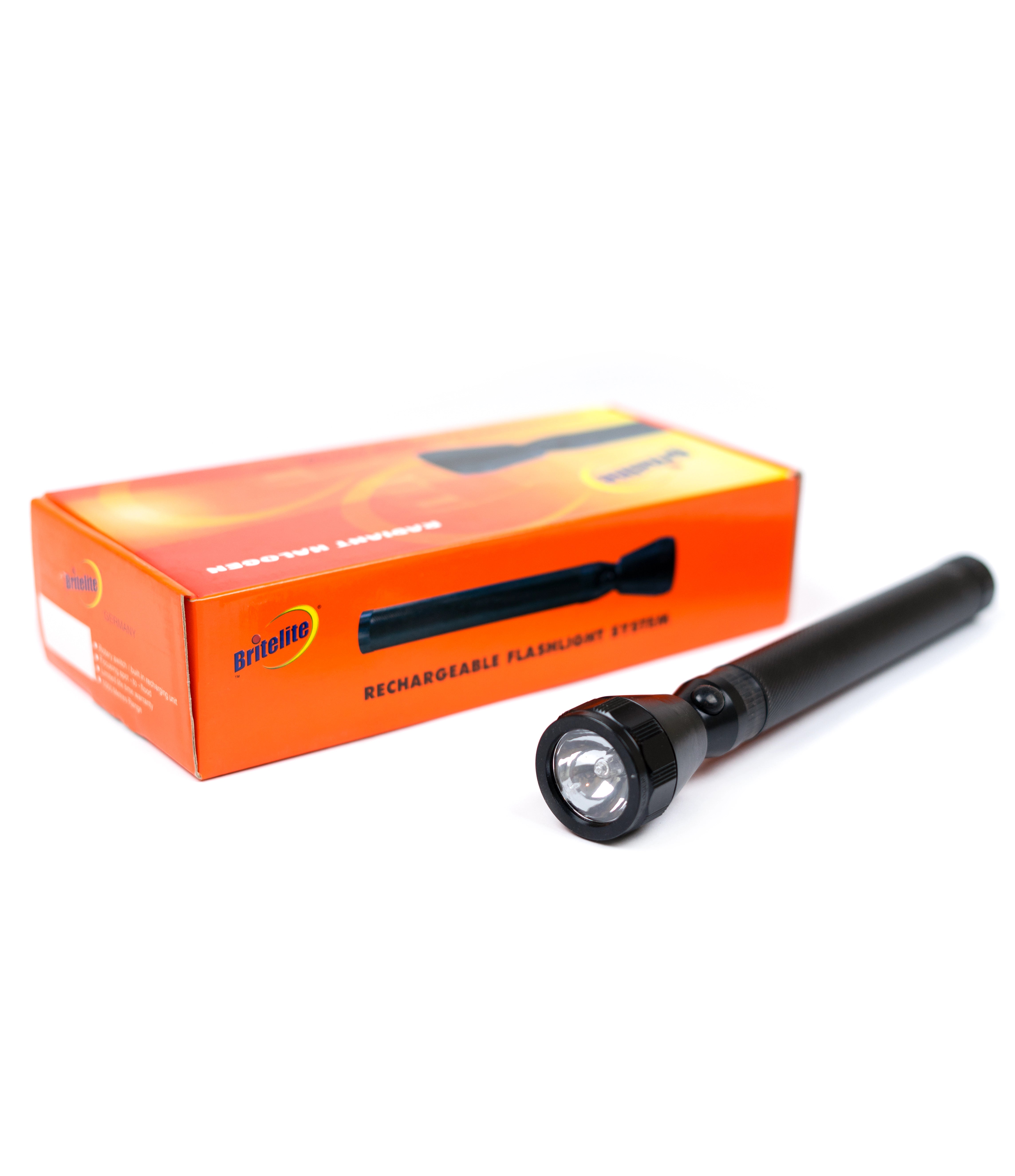 britelite rechargeable led plus flash light torch flashlight Britelite Classic Series Rechargeable Flashlight – Safe-T