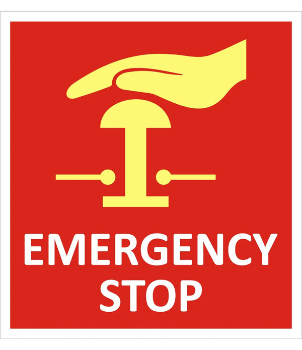 Emergency Stop Sign