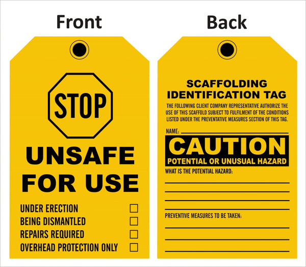 Unsafe For Use Sign