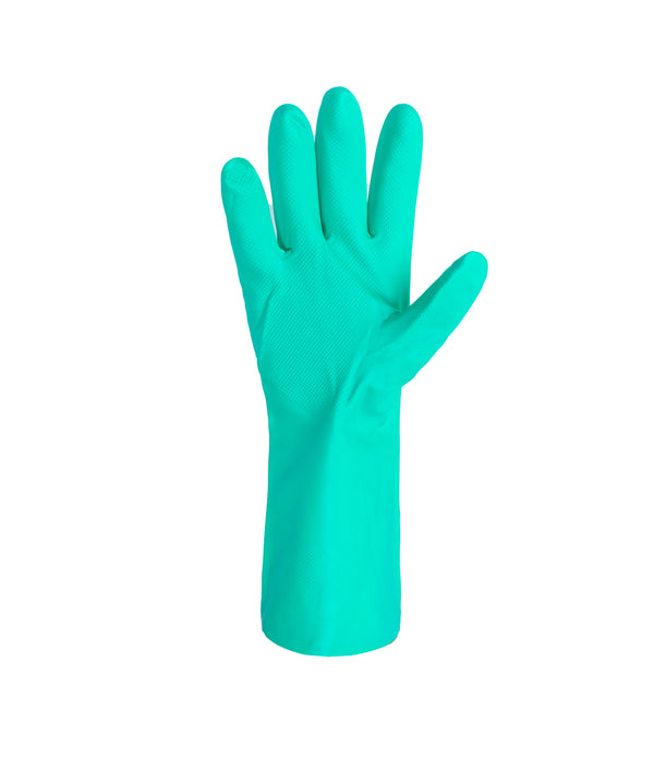 Acid & chemical resistance nitrile gloves