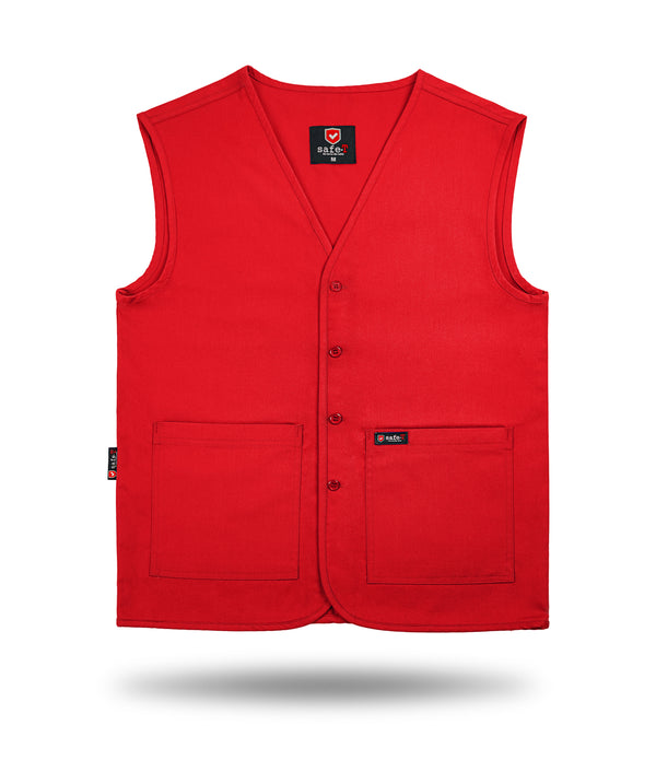 Monotone Vest Red