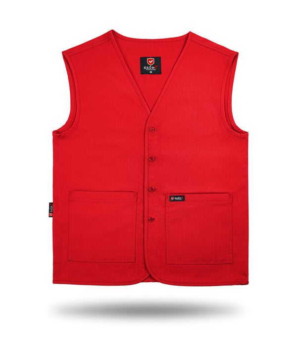 Monotone Vest Red