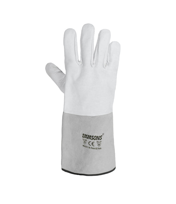 Argon welding gloves  (Goat skin leather + cow leather)