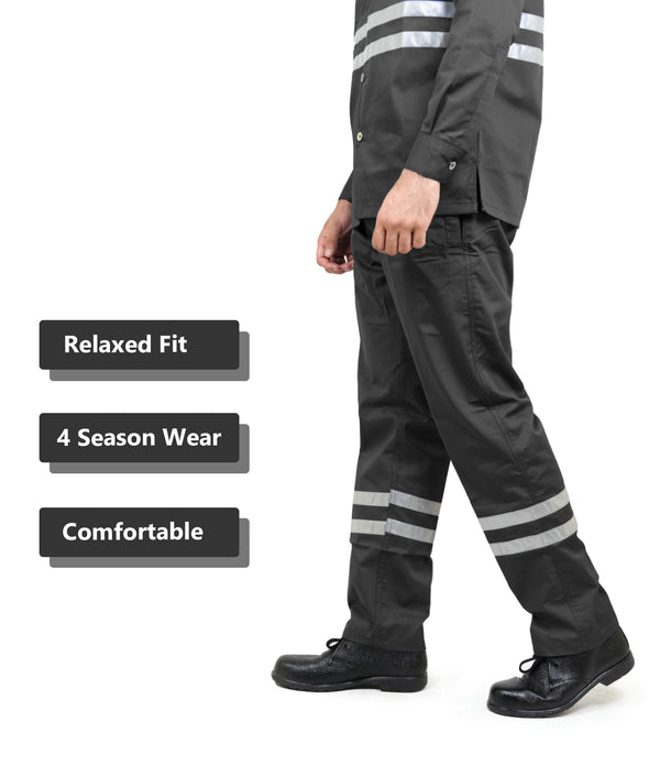 Uniform Black For Security (High Visible Reflective Tape)