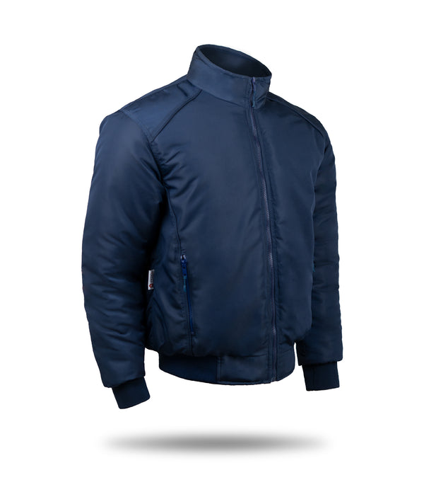 Bomber Puffer Blue