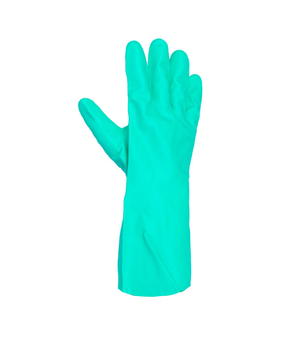 Acid & chemical resistance nitrile gloves (Made in China)