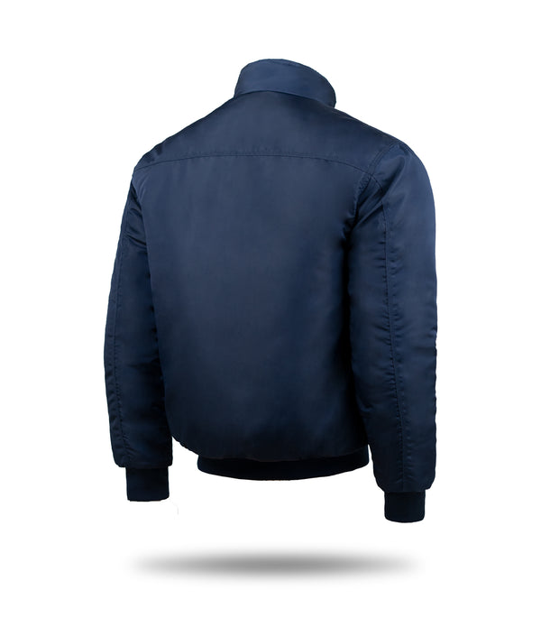 Bomber Puffer Blue