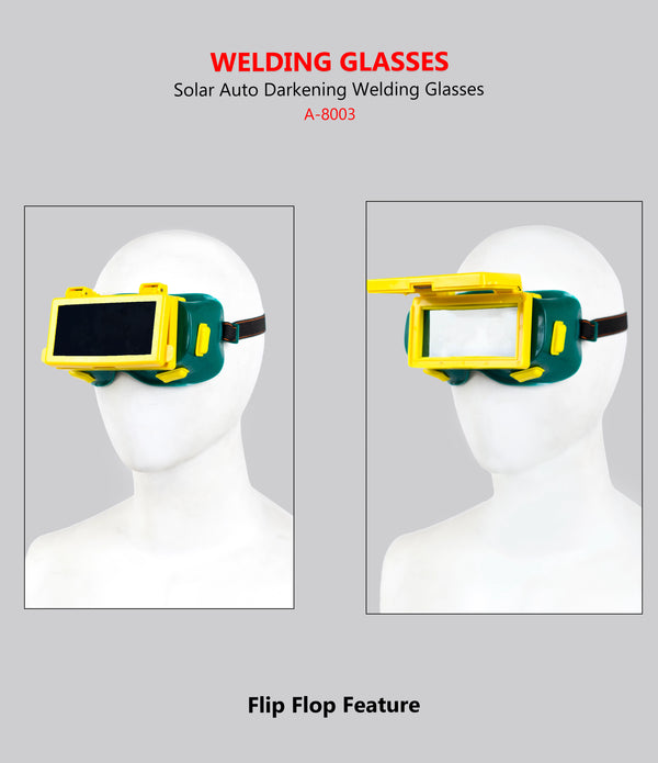 The welding glasses Automatic Darkening Solar Cell