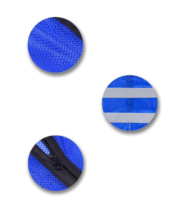 Mesh Vest Royal Blue