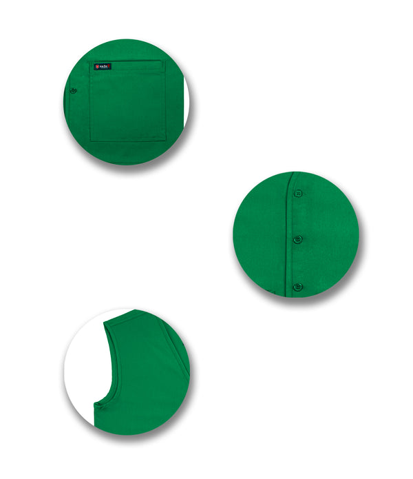 Monotone Vest Green