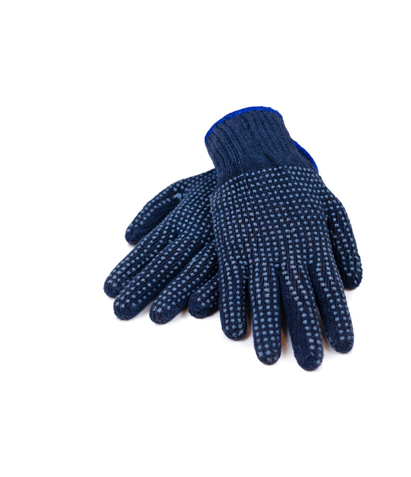 Double side dotted cotton gloves