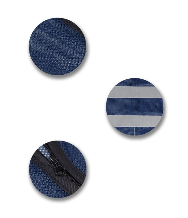 Mesh Vest Navy Blue