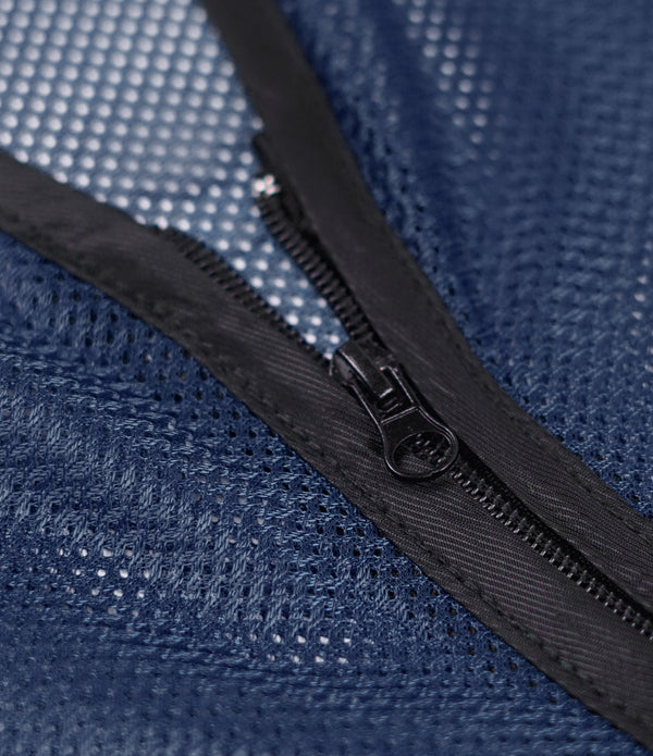 Mesh Vest Navy Blue