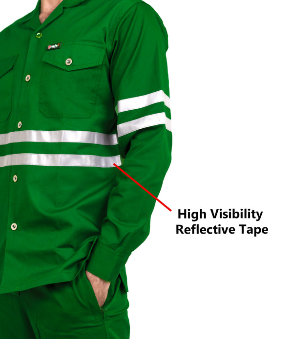 Uniform Mid Green (High Visible Reflective Tape)