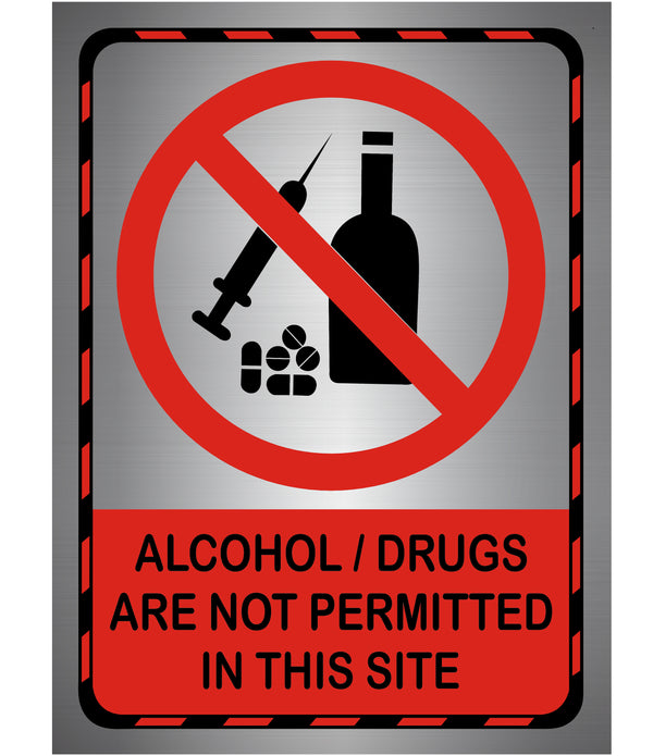 No Drugs Allowed Sign