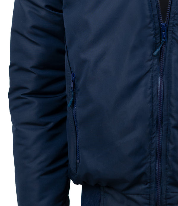 Bomber Puffer Blue