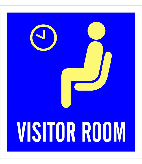 Visitor Room Sign