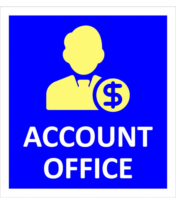 Account Office Sign