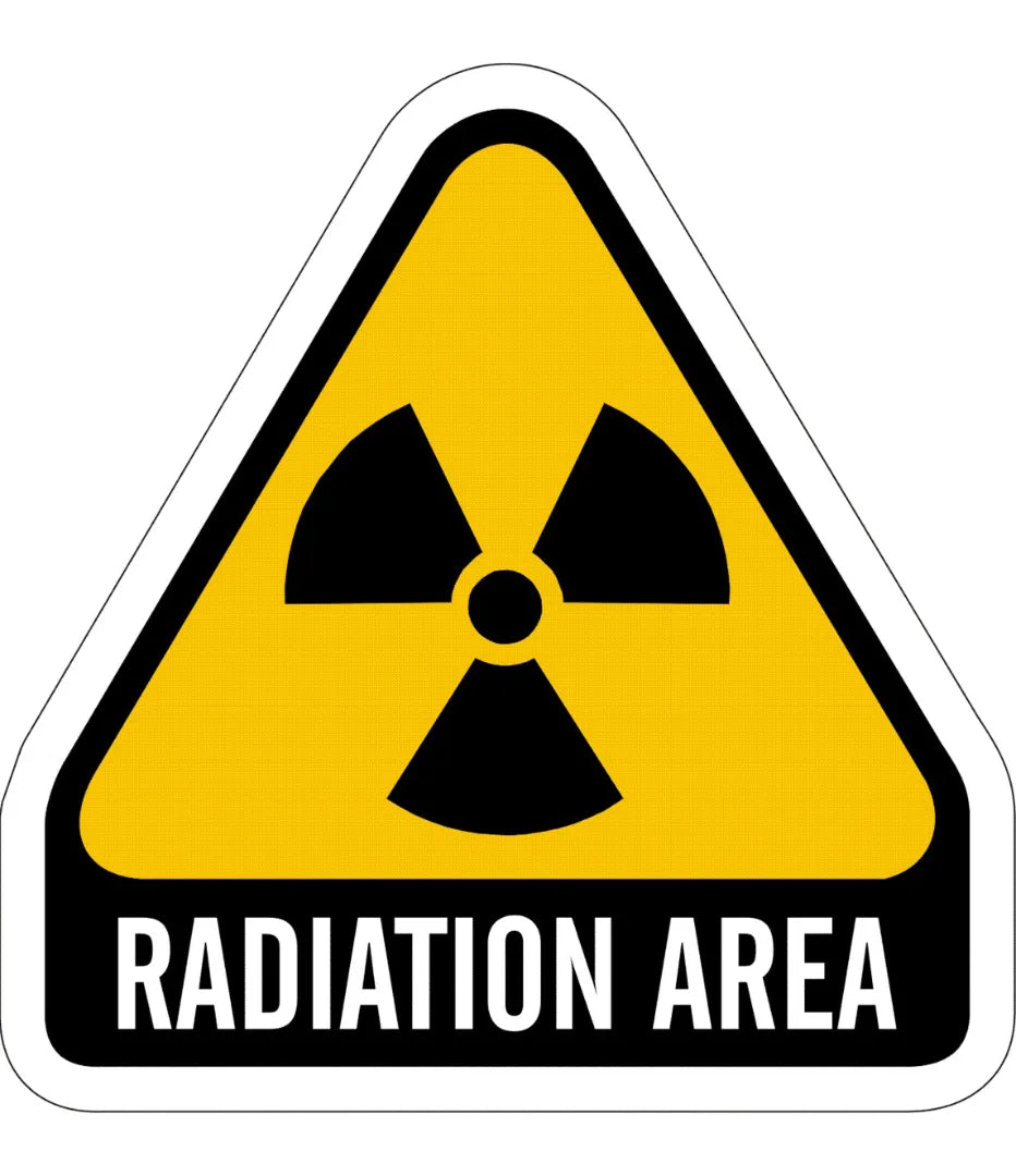 Radiation Sign Rota Radiation Area Sign – Safe-T