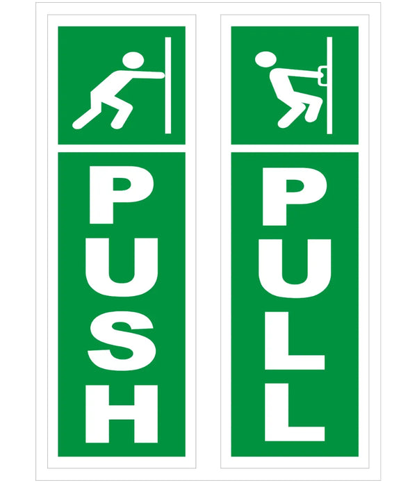 Push/Pull Sign