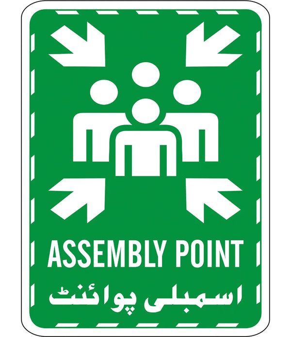 Assembly Point Sign – Safe-T