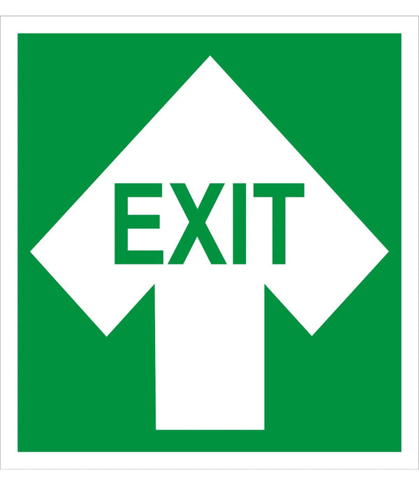 Exit Up arrow Sign