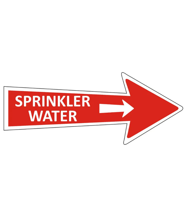 Sprinkler Water Sign