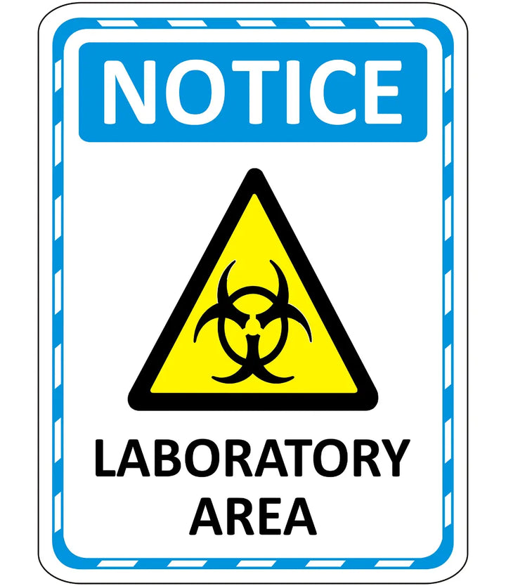 Cold Room Lab Sign Laboratory Area Sign – Safe-T