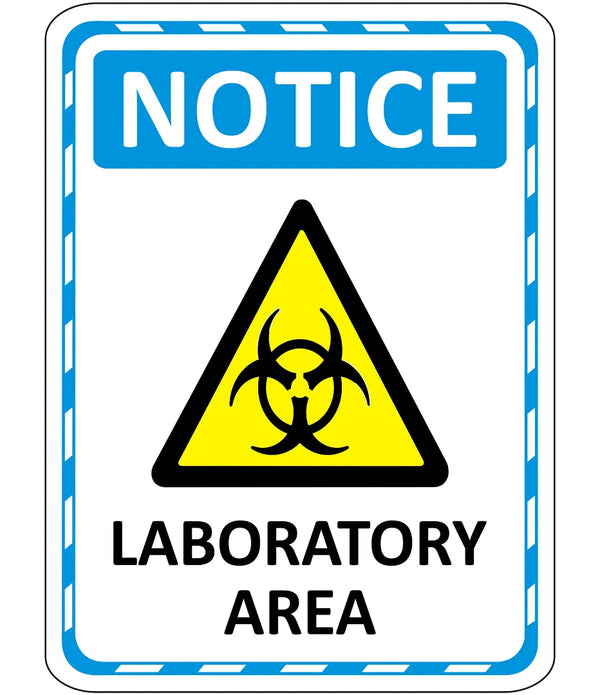 Laboratory Area Sign – Safe-T