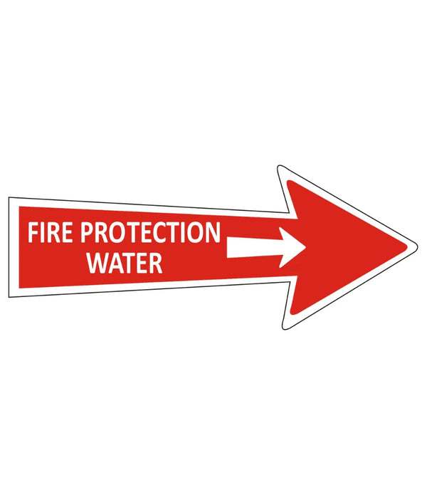 Fire Protection Water Sign