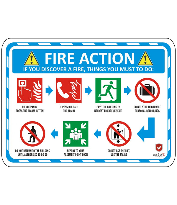 Fire and Emergency Signs – Safe-T