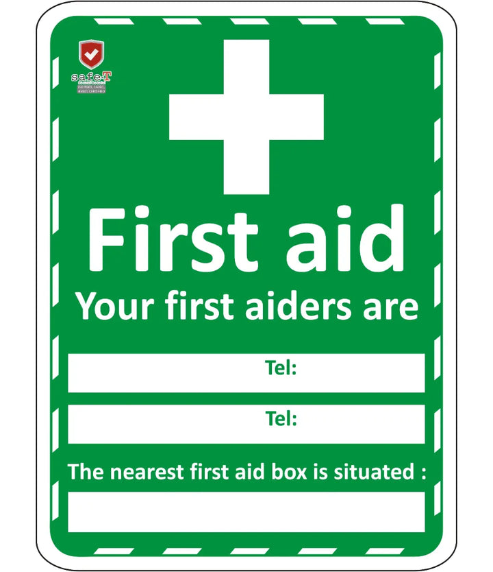 Your First Aiders Are Sign – Safe-T