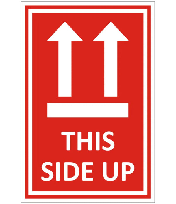 This Side Up Sign