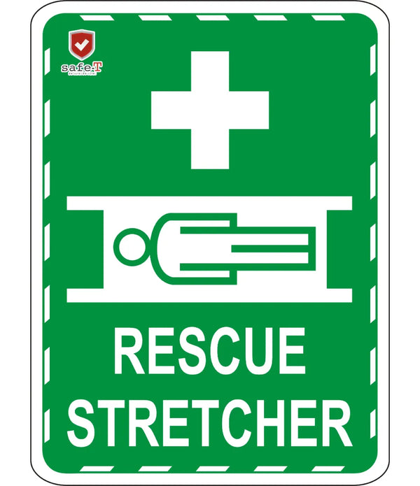 Rescue Stretcher Sign
