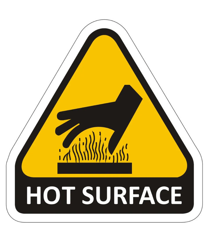 Hot Source Sign Hot Surface Sign – Safe-T