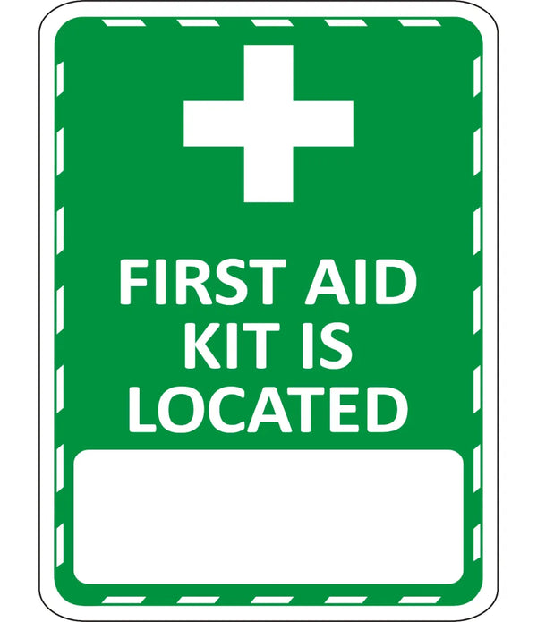 First Aid Kit Location Sign – Safe-T