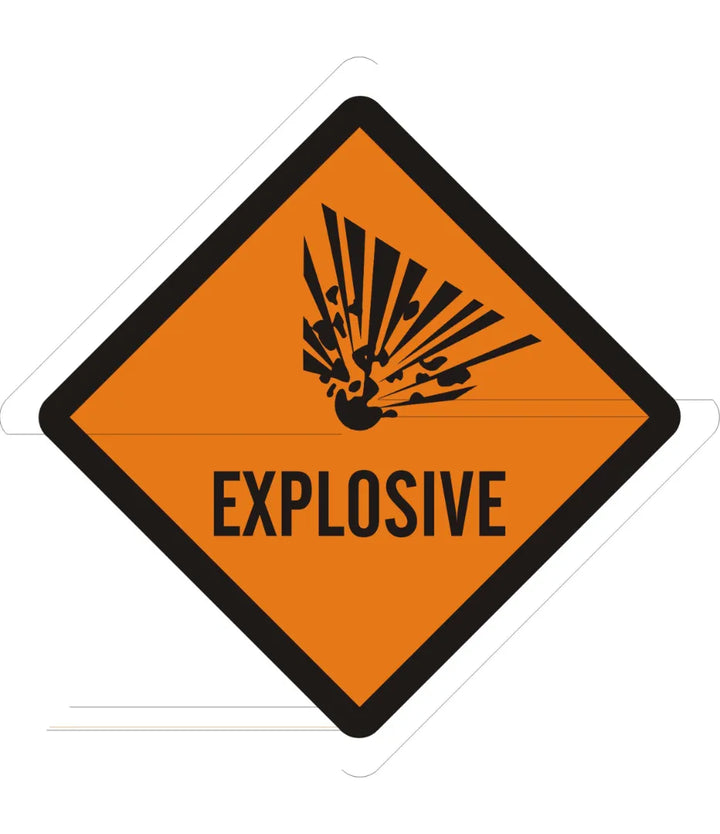 Explosive Sign – Safe-T