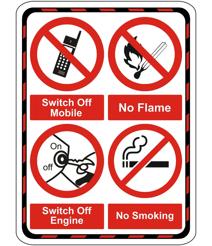 Safety Instructions Sign – Safe-T