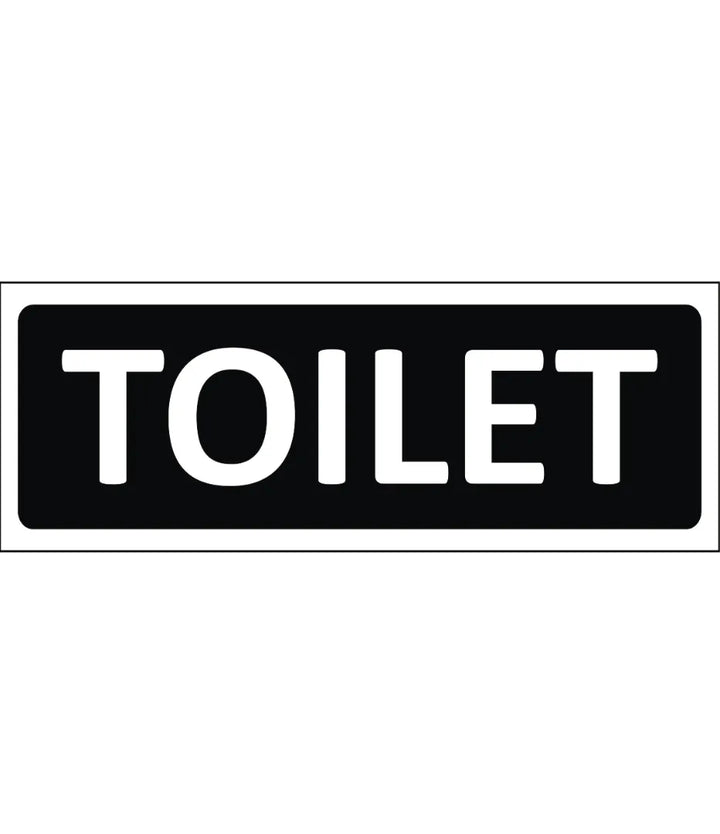Toilet Sign – Safe-T