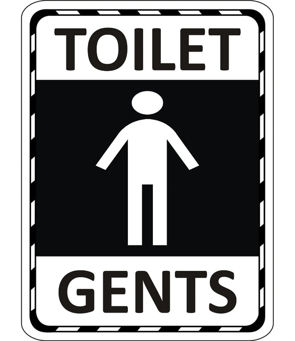 Gents Toilet Sign