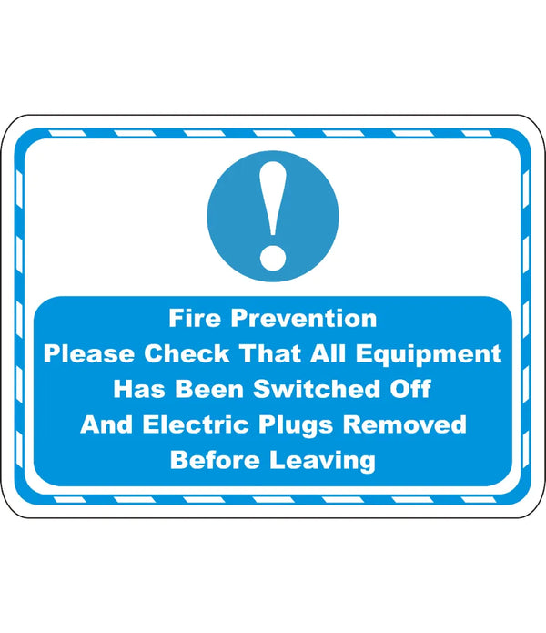 Fire Prevention Sign