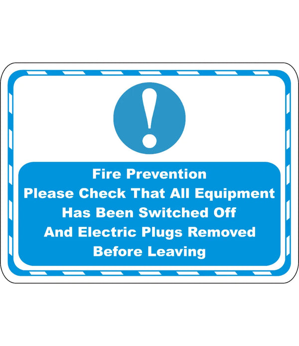 Fire Prevention Sign