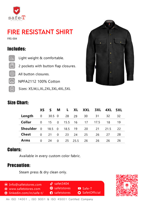 FR Shirt Black