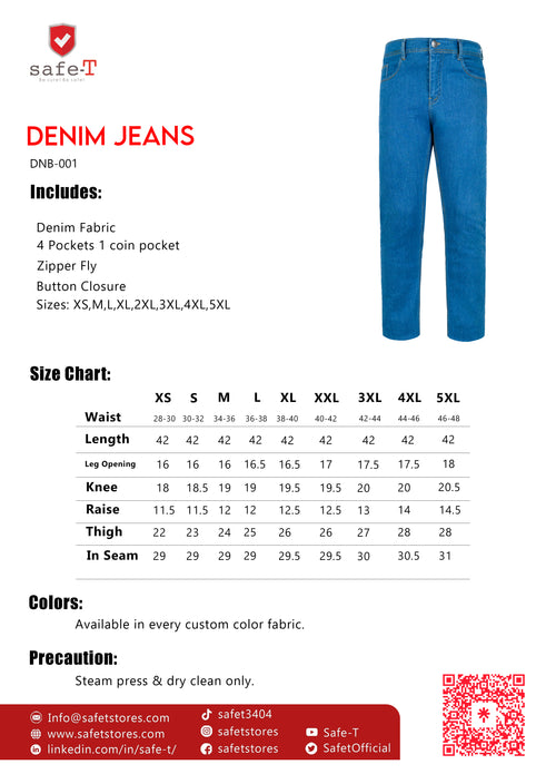 Jeans Navy Sky Blue