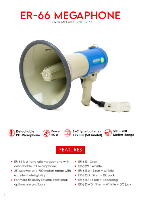 Megaphone ER-66