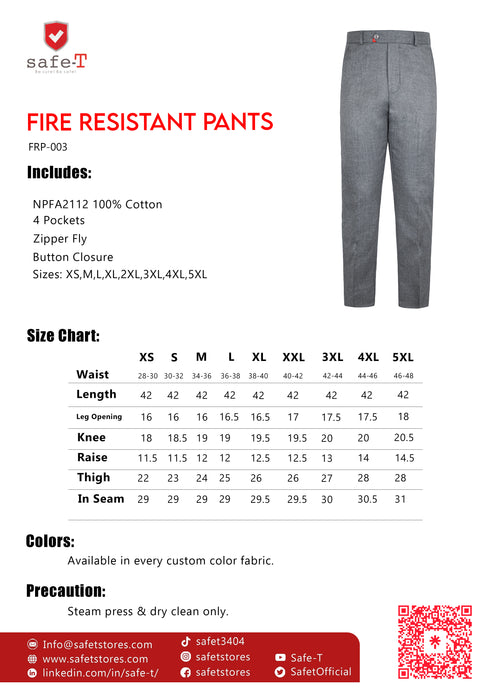 FR Pant Grey