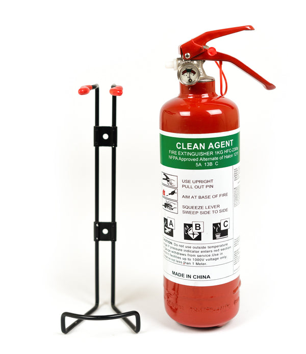 Clean Agent Fire Extinguisher 1kg HFC-236fa