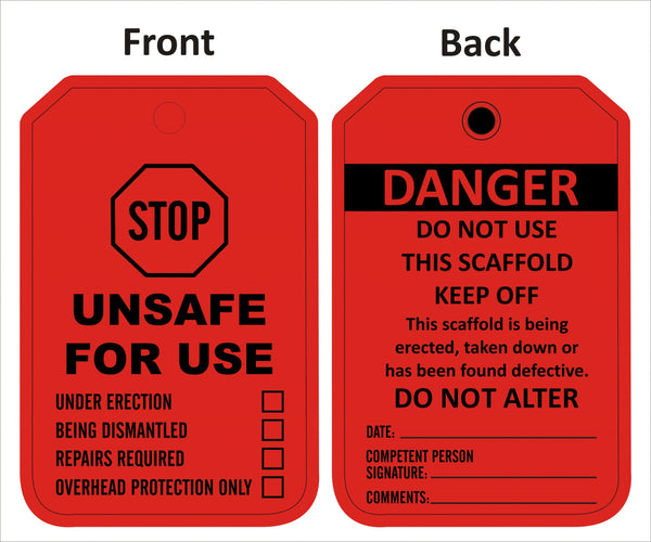 Stop Unsafe For Use Sign – Safe-T